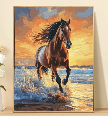DIY DIGITAL PAINTING A0055 холст на подрамнике 50x40 см