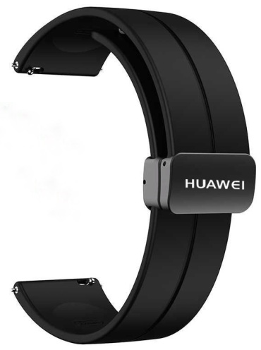 Ремешок для Huawei Watch GT 3, Watch GT 2, Watch GT 2 Pro черный