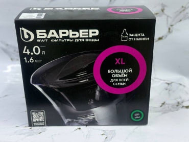 Фильтр-кувшин для воды 30433856_365241828 черный 4 л