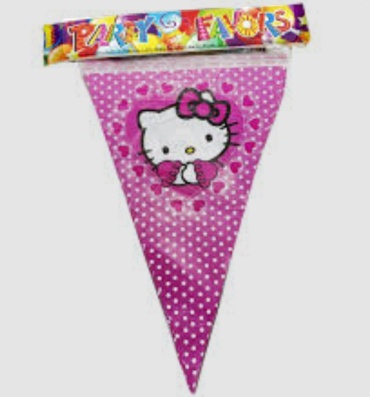 Растяжка Party flags Растяжка Хелоу Китти 29*160 см