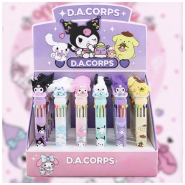 Ручка мультисистемная D.A.CORPS D.A.CORPS multi 1 шт, 1 мм, цвет чернил мультиколор