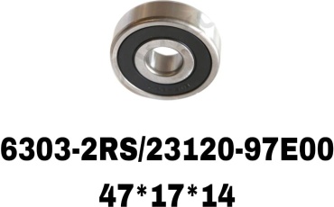 A.D.A.L AUTO подшипник генератора 6303-2RS/23120-97E00