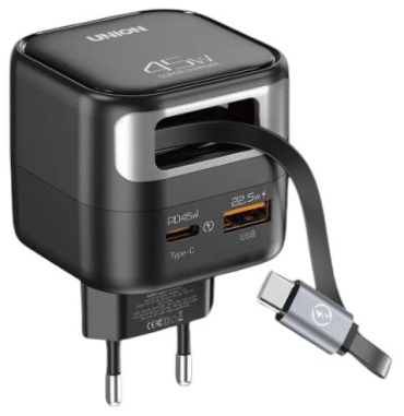 Union UH97 USB Type-C, USB черный