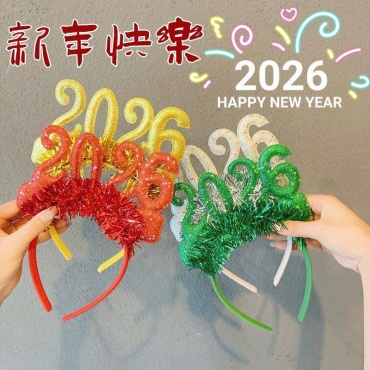 Новогодний ободок 2026