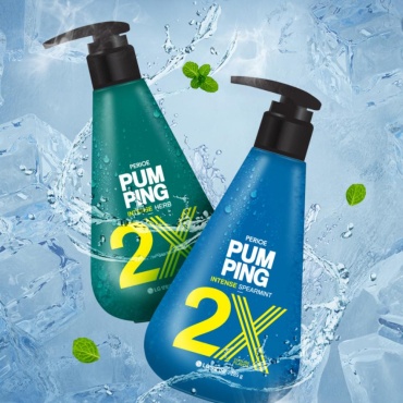 Perioe зубная паста Набор зубных паст Perioe 2X Intense Pumping, 285 г 2, вкусы: Мята и Травы 285 г