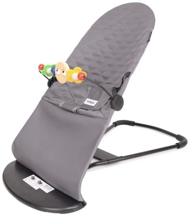 Шезлонг Babyton QB-501/CE-108-1 серый