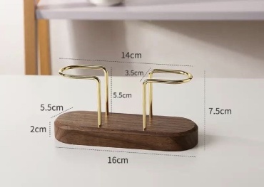 OMALI HOME салфетница H22117, дерево, металл