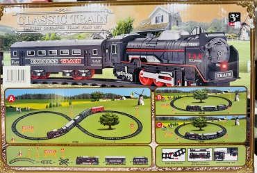 Поезд Classic train мультиколор