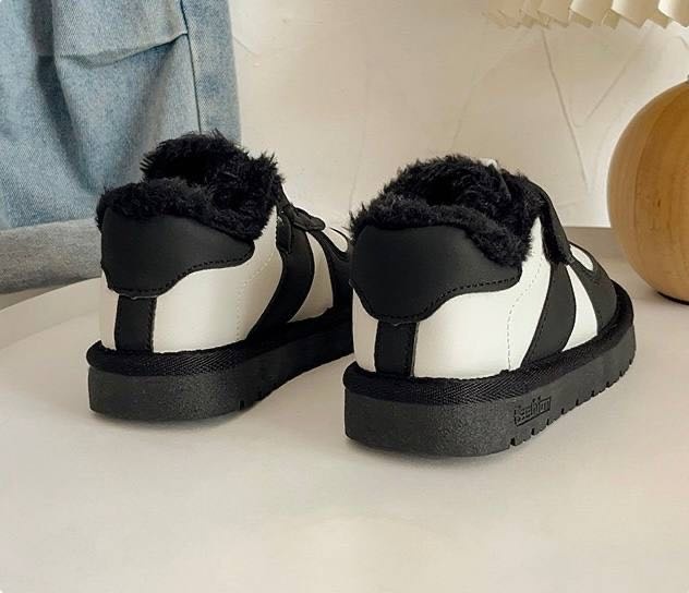 Ботинки белый, черный