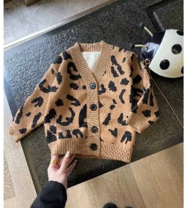 Кардиган черный, коричневый
