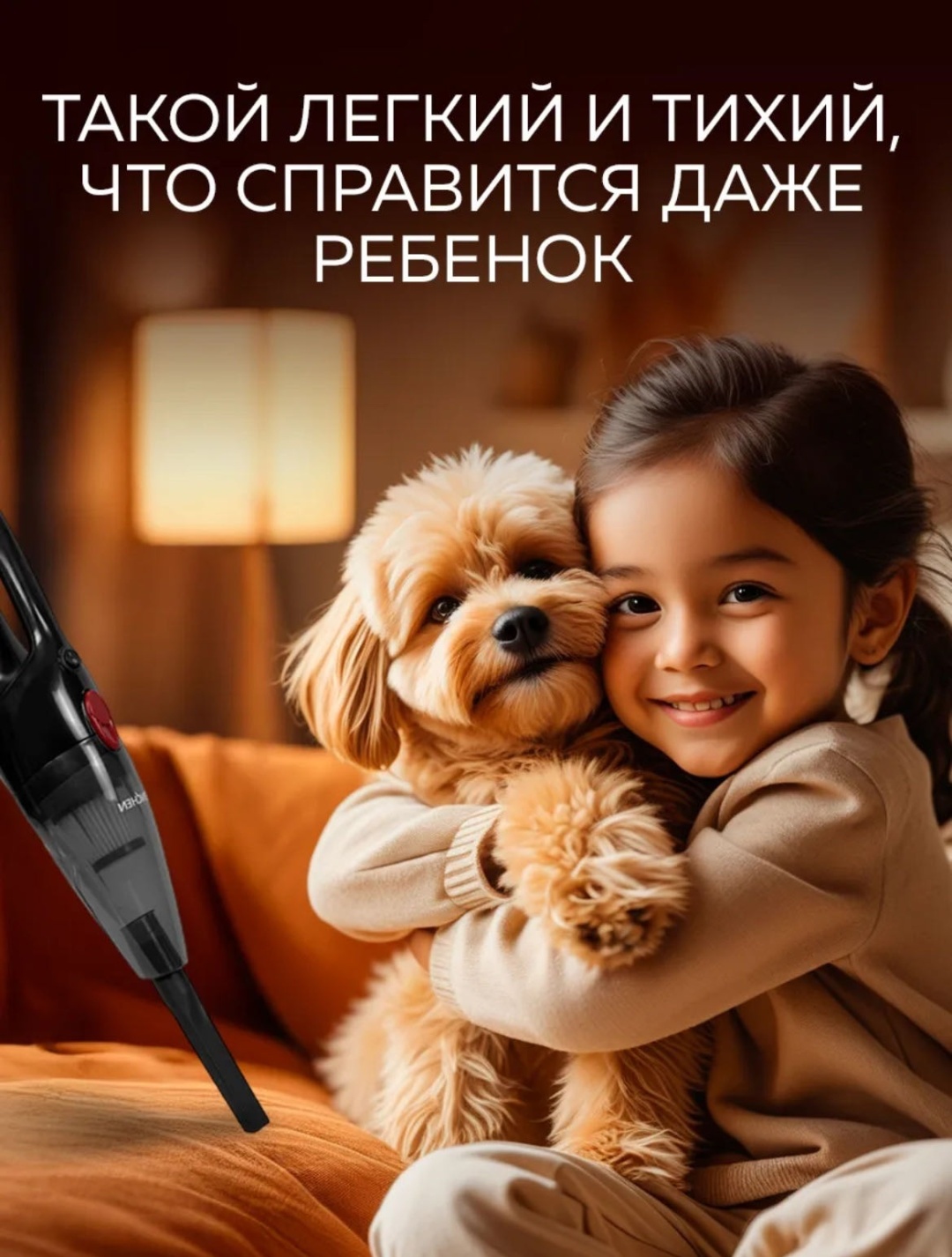 Пылесос Enchen Vacuum Cleaner V1 черный