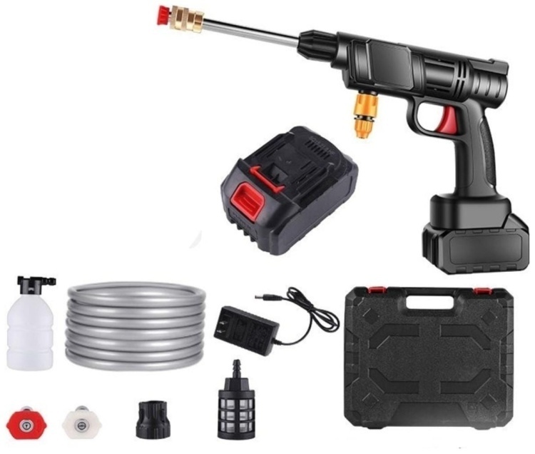 Мойка высокого давления BASON аккумуляторный 45 бар, MK PRO 1000