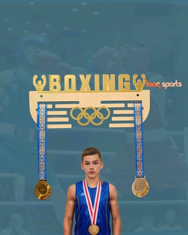 Медальница Looqsports Boxing, дерево