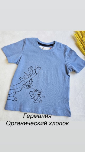 Футболка Том и Джерри (Tom and Jerry) Lupilu голубой