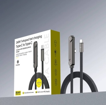 Кабель USB TypeC (M), 1.5 м, черный