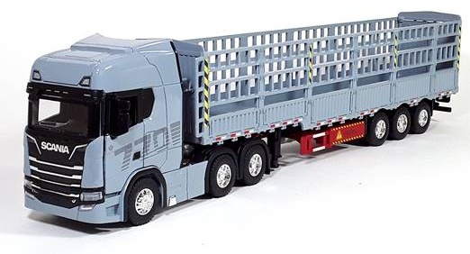 Модель Scania S770 с полуприцепом 1:50