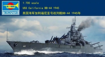 Американский линкор USS California BB-44 1945