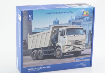 Сборная модель КАМАЗ-6520 самосвал