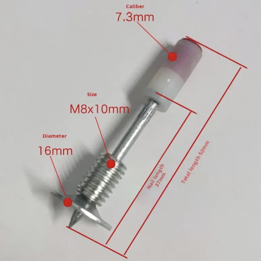 Дюбель-гвоздь 7.3х3.2 мм, 200 шт