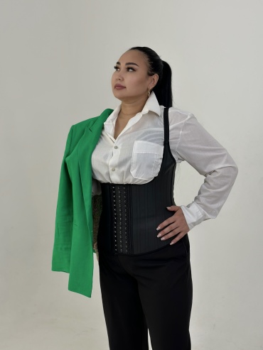Корсет Columbus Fitness черный 2XL