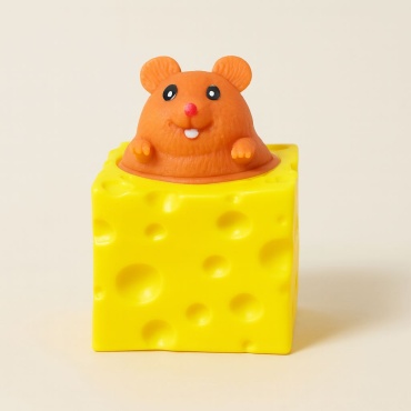 Игрушка-мялка 3395002_903747597 коричневый, желтый
