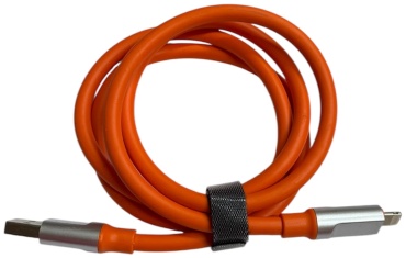 Кабель Union Lightning, Lightning (F), 1 м, оранжевый