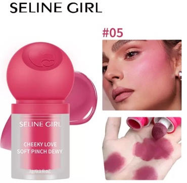 AkDi Seline girl румяна Plum coloured 05