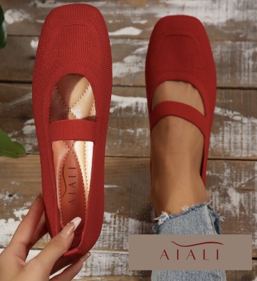 Балетки AIALI красный