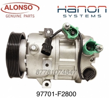 Компрессор кондиционера HANON SYSTEMS 97701-F2800