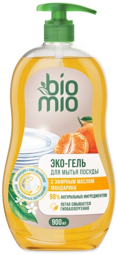 BioMio гель Эко с эфирным маслом мандарина 0.9 л