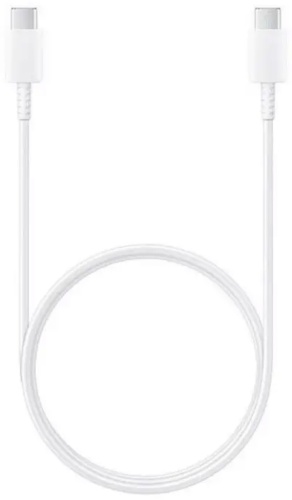 Кабель USB TypeC (F), USB TypeC (M), 1 м, белый