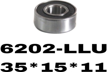 A.D.A.L AUTO подшипник генератора 6202-LLU