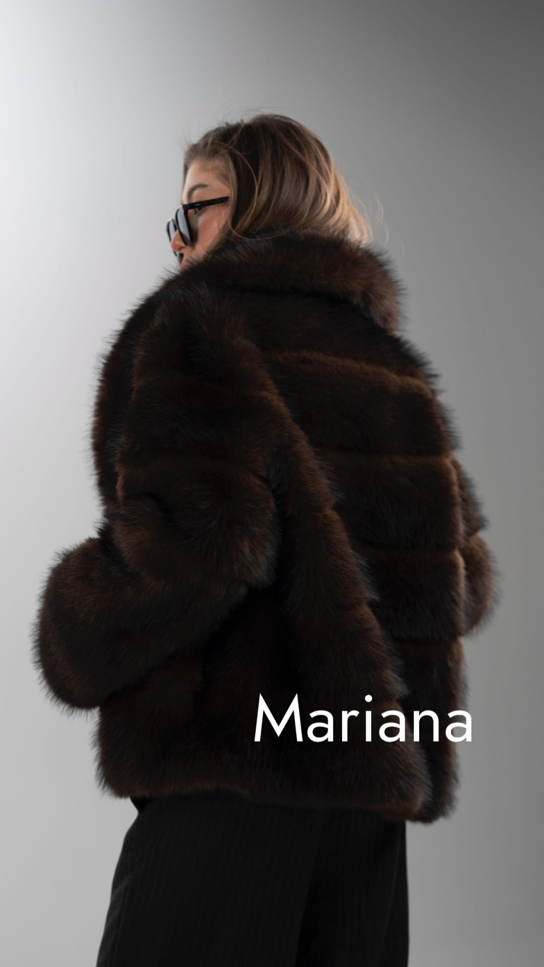 Шуба MARIANA коричневый