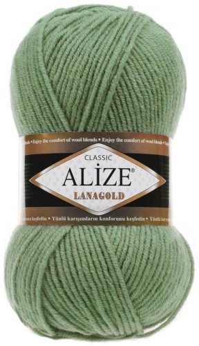 Alize Lanagold 180 серебряная сосна