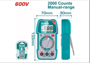 Total мультиметр TMT5360011, цифровой