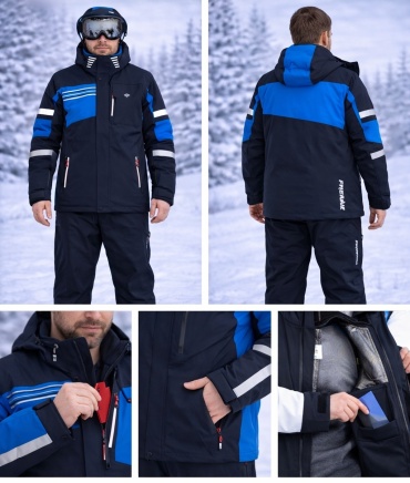 Костюм TISINGTE pmlk158 синий, черный 52