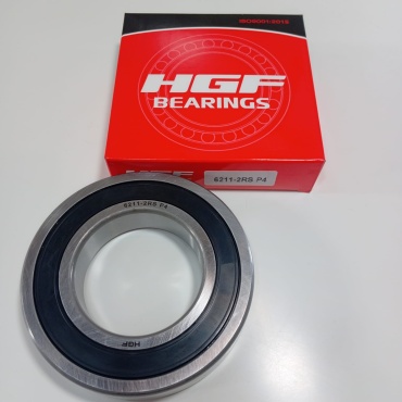 HGF BEARINGS подшипник скольжения шариковый радиальный цилиндрический однорядный (6211-2RS P4)