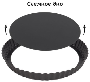 Форма для выпечки, для запекания, для пиццы RIM металл, 1 шт