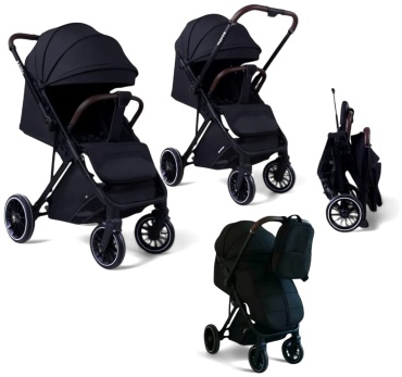 Коляска прогулочная PEGAS Kidi-6530Bb, черный