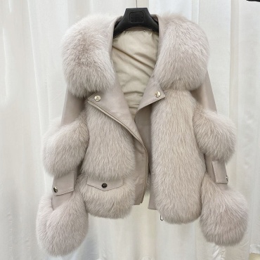 Шуба черный, серый