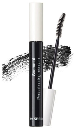 Тушь для ресниц The Saem Saemmul Perfect Curling Mascara подкручивающая черный