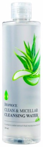 Deoproce Clean &amp; Micellar Cleansing Water Aloe мицеллярная вода 300 мл
