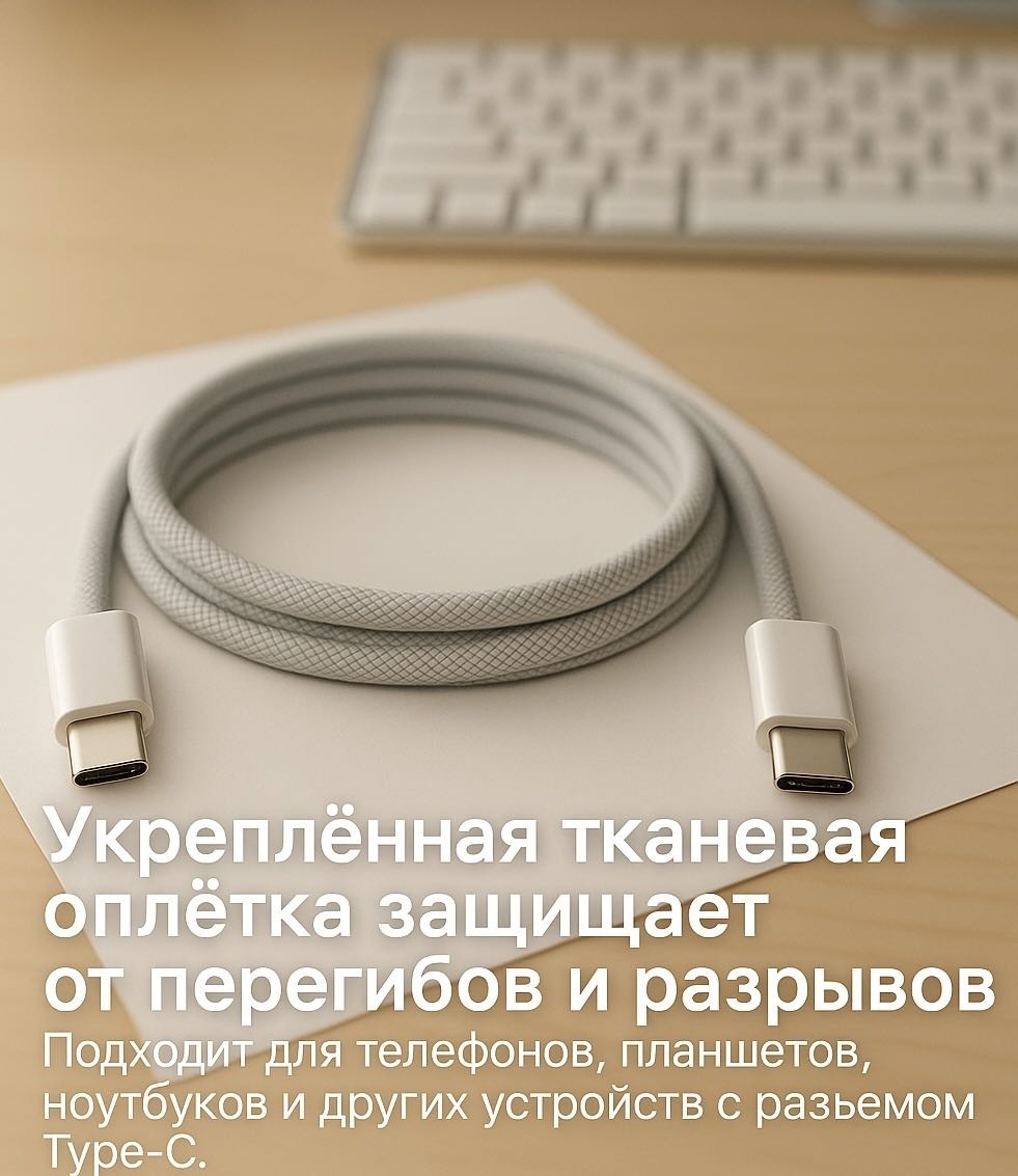 Зарядное устройство A2347 USB Type-C белый