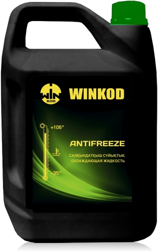 Антифриз Winkod Antifreeze зеленый G-11 4 л