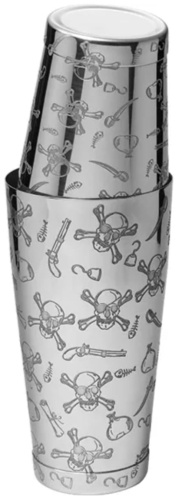 ProHotel шейкер для коктейлей MST001ES серебристый