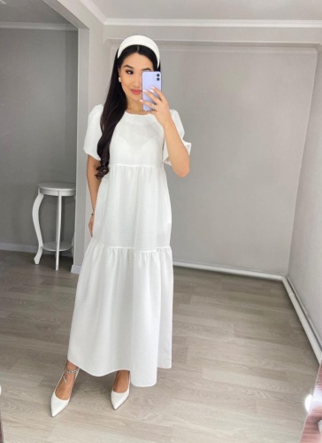 Повседневное платье Modashop белый
