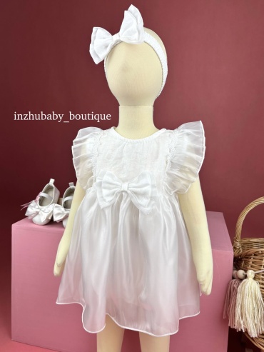 Нарядное платье inzhubaby белый