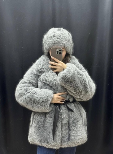 Шуба ULZANA серый