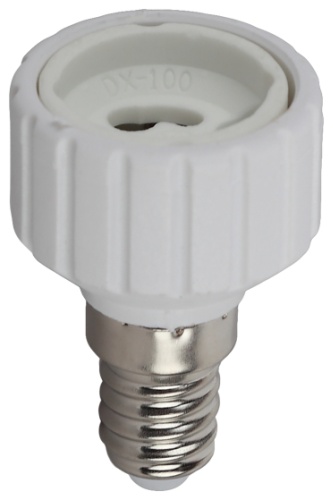 ЭРА патрон E14 ACS PRH-E14/GU10-PLA-WH, керамика, алюминий