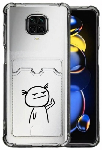Чехол для Xiaomi Redmi Note 9 Pro, Redmi Note 9s прозрачный